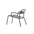 Вуличне лаунж крісло Stecca L Dark Grey1